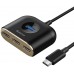 Baseus Square Round 4 in 1 Type C USB Hub Adapter