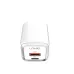 LDNIO A2318M dual port charger front view showing USB-A and USB-C outputs, clean white finish and compact body
