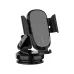 LDNIO MW21-1 car phone holder with suction base, adjustable arms and secure grip for dashboard mounting