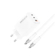 Recci RC85ECC 67W Fast Charger Adapter With Type C Cable