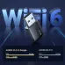 Product promo graphic for UGREEN CM762 Wi-Fi 6 dual-band USB adapter highlighting AX900 speeds and comparison features.