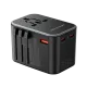 Vention FJDB0 65W 3-Port Universal Travel Adapter