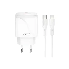 XO L141 20W Fast Charger Adapter with Type-C Cable