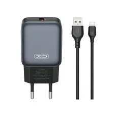 XO L152 EU 18W Fast Charger Adapter with Micro USB Cable