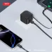 Charging 2 device by XO L165 EU 20W PD Retractable Type-C Fast Charger Adapter