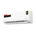 Front view of TCL 1.5 Ton Inverter AC wall unit with health edition label, warranty sticker, and sleek modern design.