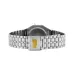 Casio A159WA-N1DF Vintage Digital Chain Watch back view highlighting clasp with engraved Casio logo