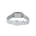 Back view of Casio LTP-1234DD-1ADF Watch showing stainless steel case, engraved specs, and clasp with Casio logo.