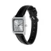 Front angled view of Casio LTP-V007L-7E1UDF Ladies Watch showing silver dial and minimalist black markers.