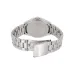 Back view of Casio MTP-1215A-1ADF Analog Watch with stainless steel clasp engraved with Casio branding.