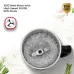 Top view of Tefal Grindmax HD Mixer Grinder jar with coarse salt and blade assembly showing 1000W motor power.