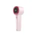 Fantech PAC5 Handheld Fan in pink with digital screen showing 120° and ergonomic control buttons