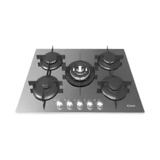 Candy CVG.75.SQGX 70cm 5 Burner Gas Hob