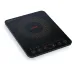Top view of Tefal EVERYDAY SLIM IH 2200W Induction Cooker with dotted heating zone, digital display, and control icons.