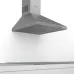 BOSCH DWP64CC50M Serie 2 wall-mounted cooker hood installed above a kitchen cooktop