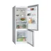 Open front view of the BOSCH KGN55VL21M Series 4 530L Refrigerator showing fully stocked fridge and freezer compartments.