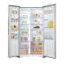 Hisense RS67W4NV 566 L Glass Double Door Inverter Refrigerator