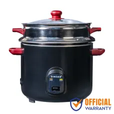 Singer 28STEAMCHEF-SSMT-RBK 2.8 L Rice Cooker