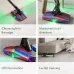 Floor cleaning view of the Dyson PencilVac Fluffycones Vacuum Cleaner highlighting LED lights and multi‑surface handling performance.