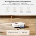 Floor cleaning view of the Xiaomi S40 Pro Robot Vacuum Cleaner showing sweeping and mopping on a wooden surface.