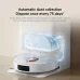 Docking station view of the Xiaomi X20 Pro Robot Vacuum Cleaner with automatic dust collection and base unit beside a wall.