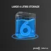 Front 3D illustration view of Pureit Marina RO+UV+MF 6 Liter Water Purifier highlighting 6-liter tank capacity