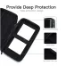VENTION KBKB0 storage bag detail: Thick PU+EVA material, elastic bands, and soft velvet inner layer for deep protection.