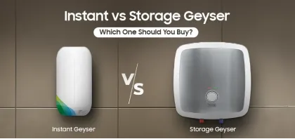 Instant vs Storage Geyser: Which Water Heater Should You Buy in 2025?