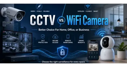 CCTV vs. WiFi Camera: Which Is Better For Home, Office, or Business?