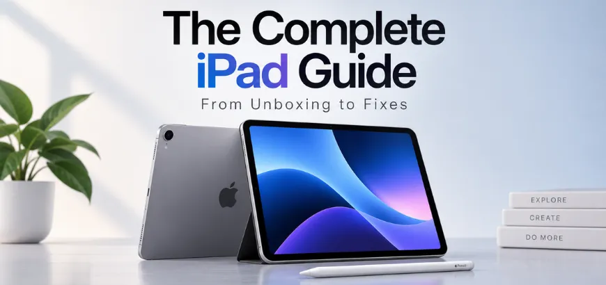 The Complete iPad Guide: Setup, Features, Tips, and Troubleshooting