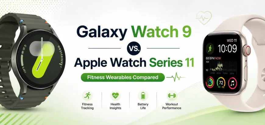 Galaxy Watch 9 vs. Apple Watch Series 11: Fitness Flagships Compared