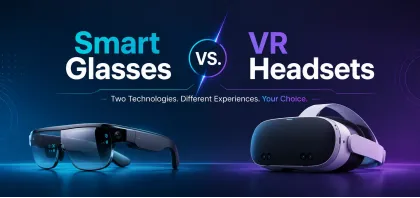Smart Glasses vs. VR Headset: Choosing The Right Eyewear