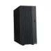 ASUS ExpertCenter P500 Mini Tower PC front view with ribbed design, USB ports, audio jacks, and SD card slot