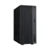 ASUS ExpertCenter P500 Mini Tower PC front view with ribbed design, USB ports, audio jacks, and SD card slot