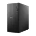 Angled front view of Dell Pro Tower Essential QVT1260 Brand PC showing USB ports, audio jack, SD slot, and sleek design.