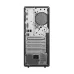 Rear view of the Lenovo ThinkCentre neo 50t Gen 5 Brand PC, revealing its array of connectivity ports, cooling fan, and power input.