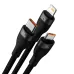 Baseus Flash Series II 3-in-1 Fast Charging Data Cable