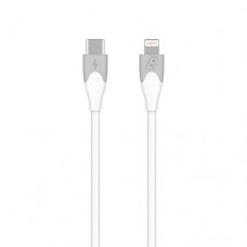 Energizer C61CLNKWH4 Two-tone Lightning to USB-C Cable 2M