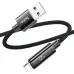 Hoco U125 Benefit USB-A to Lightning 12W Data Cable With Display