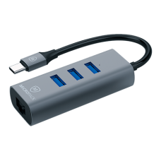 Micropack MDC-3AE USB-C to USB-A HUB with Ethernet