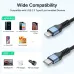 QGeeM CC02-1 USB Type-C to Lightning 1M Charging Data Cable