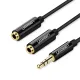 UGREEN AV134 3.5mm Male to Dual Female Headphone Splitter Cable #20816