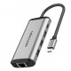 Vention TGDHB Type-C to USB 3.0, RJ45 Gigabit, PD Hub