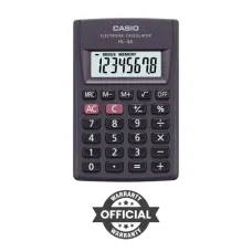 Casio HL-4A Portable Basic Calculator