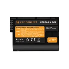 K&F Concept EN-EL15 2100mAh Camera Battery for Nikon Camera