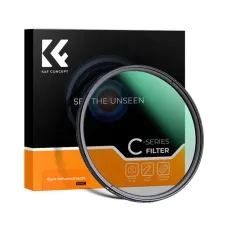 K&F Concept 58mm 2-in-1 Black Diffusion/Black Mist 1/4 with CPL Camera Lens Filter