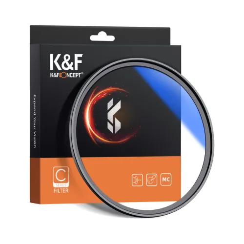K&F Concept 40.5mm Classic Series NANO C Blue Multi-Coated HMC UV Camera Lens Filter
