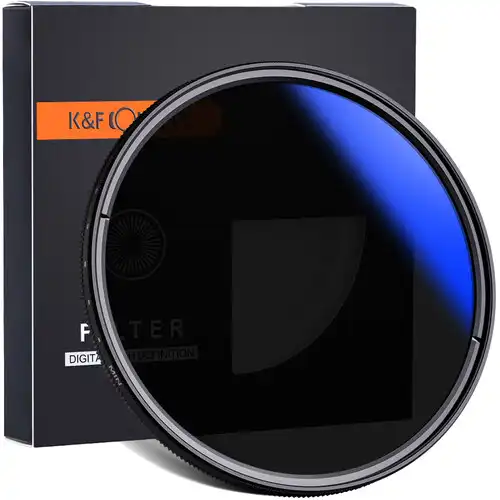K&F Concept 55mm HMC ND2-ND400 Variable C Series ND Camera Lens Filter