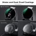 Feature view of K&F Concept KF01.977 77mm ND Filter showing water and dust proof coating vs uncoated filters.