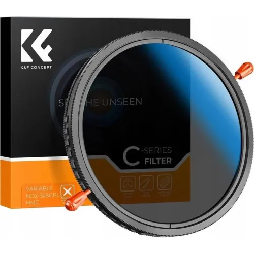K&F Concept 43mm Nano-C Series 2-in-1 VND2-32/CPL Camera Lens Filter